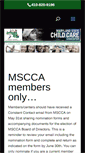 Mobile Screenshot of mscca.org